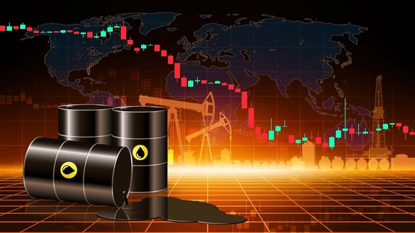 Crude oil trading desk